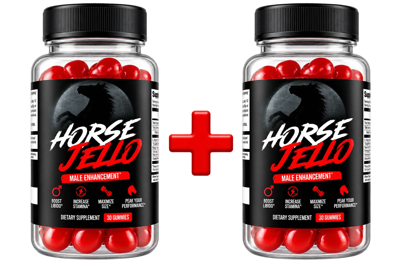 2 bottles of Horse Jello
