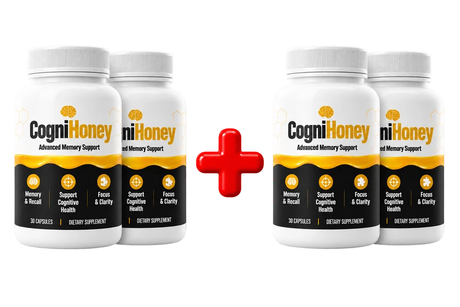 4 bottles of CogniHoney